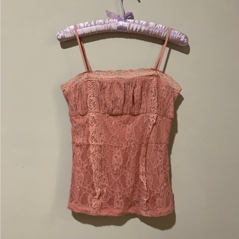 Rampage lace Tank Top